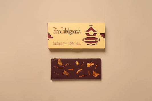 79% Amazonas chocolate with pineapple &amp; calendula